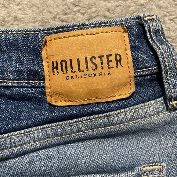 Hollister Ultra High Rise Mom Jeans Size‎ 9R Patchwork Vintage Stretch - Picture 9 of 11